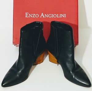 👢 Enzo Angiolini | Women's Black Ankle Boots